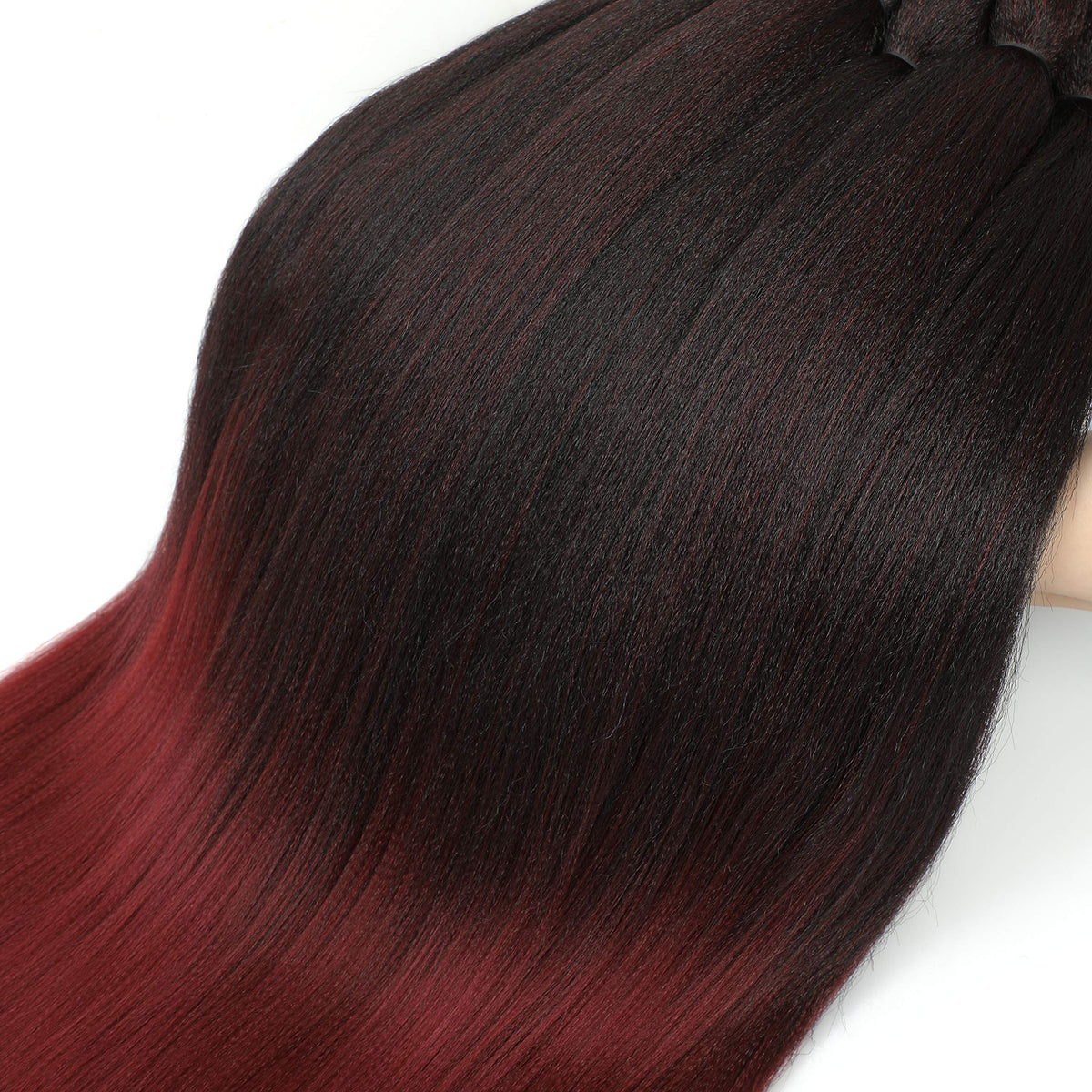 Alrence Braiding Hair showing hot water setting method