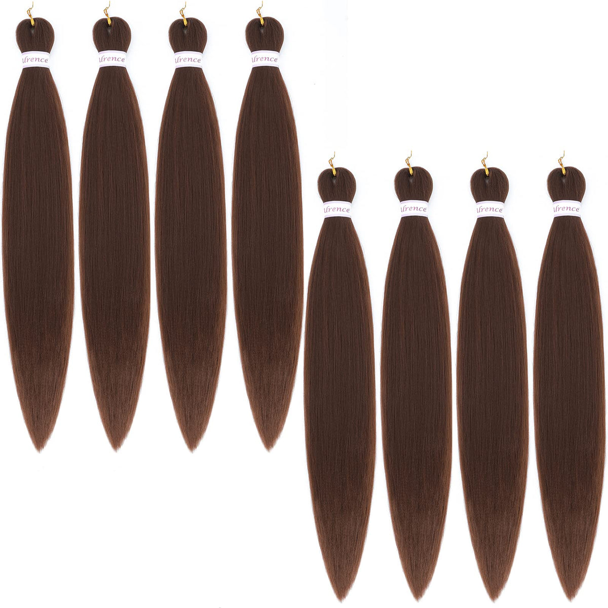 Alrence Pre Stretched Braiding Hair 26 Inch front view