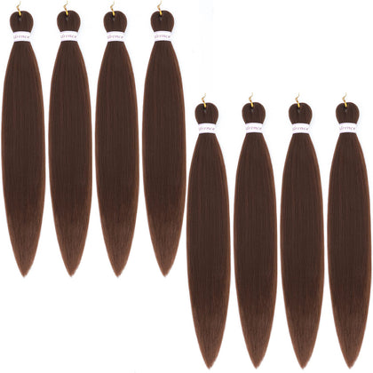 Alrence Pre Stretched Braiding Hair 26 Inch front view