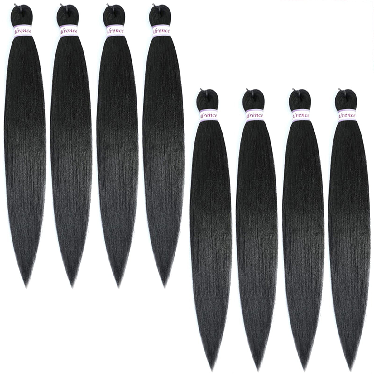 Alrence Pre Stretched Braiding Hair 34 Inch front view