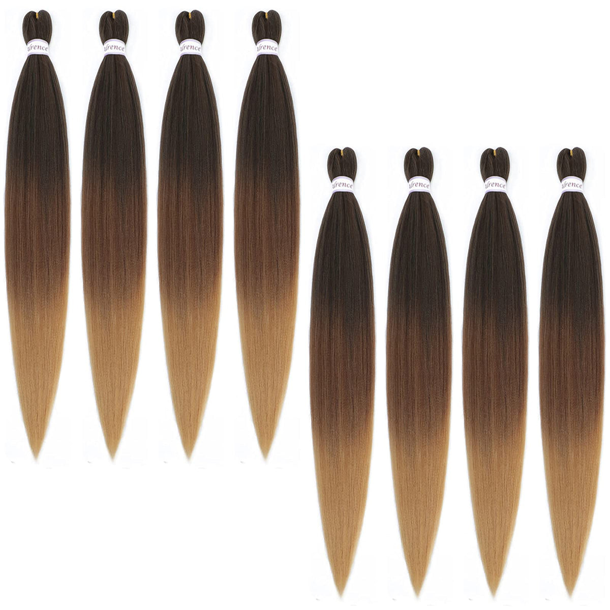 Alrence Pre Stretched Braiding Hair 42 inch front view