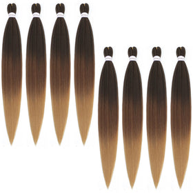 Alrence Pre Stretched Braiding Hair 42 inch front view