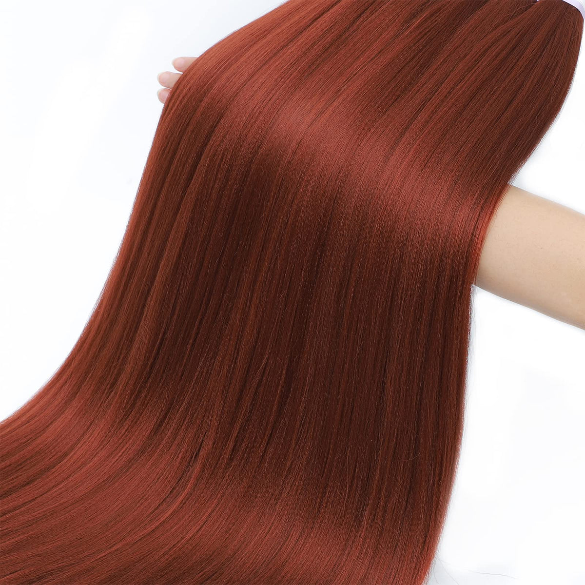 Alrence Pre Stretched Braiding Hair 8 packs arranged neatly