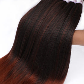 Alrence Pre Stretched Braiding Hair with rings