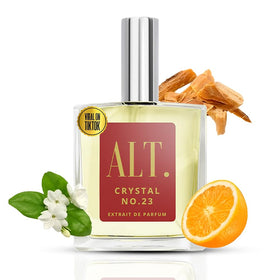 ALT. FRAGRANCES Crystal No. 23 unisex perfume bottle front view