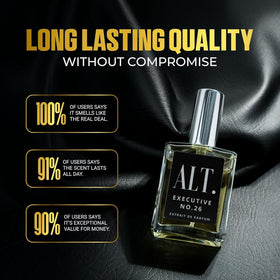ALT. FRAGRANCES Executive No. 26 back view showing ingredients