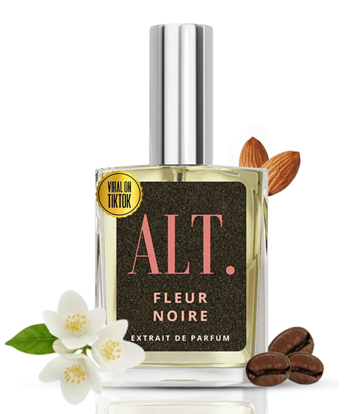 ALT. FRAGRANCES Fleur Noire 60ml bottle front view
