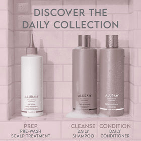 ALURAM Coconut Water Daily Shampoo 390g texture close-up