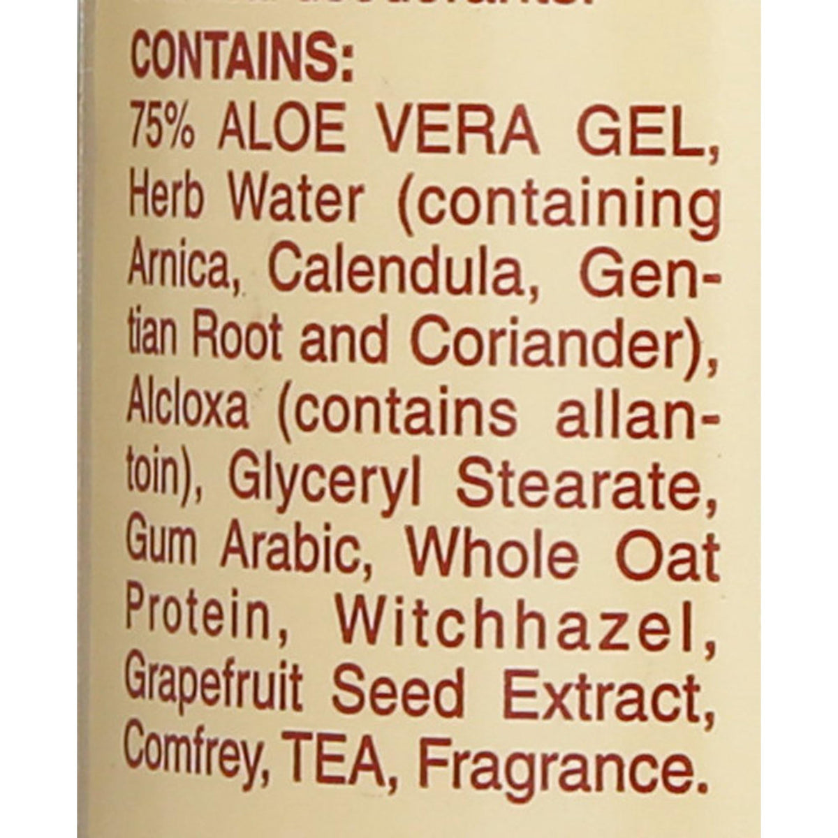 Alvera All Natural Roll-On Deodorant Aloe & Almonds close-up of roll-on applicator