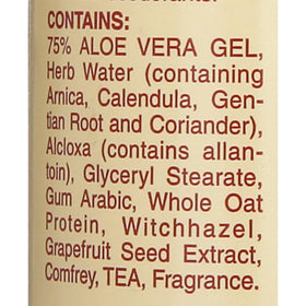 Alvera All Natural Roll-On Deodorant Aloe & Almonds close-up of roll-on applicator