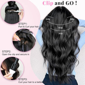 ALXNAN hair extensions in natural light showcasing colour