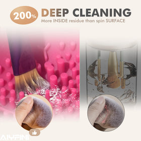 Alyfini Makeup Brush Cleaner Machine side view
