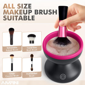 Alyfini Makeup Brush Cleaner Machine silicone bowl