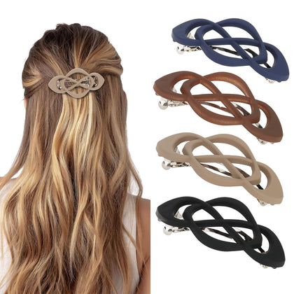 Amariver Vintage French Barrette Clips in assorted colours