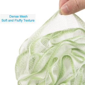 AmazerBath loofah sponge measuring 5.9 inches