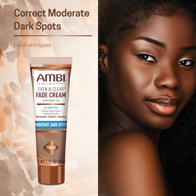 Ambi Even & Clear Fade Cream product details on back