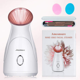 Amconsure Facial Steamer in use during a facial routine