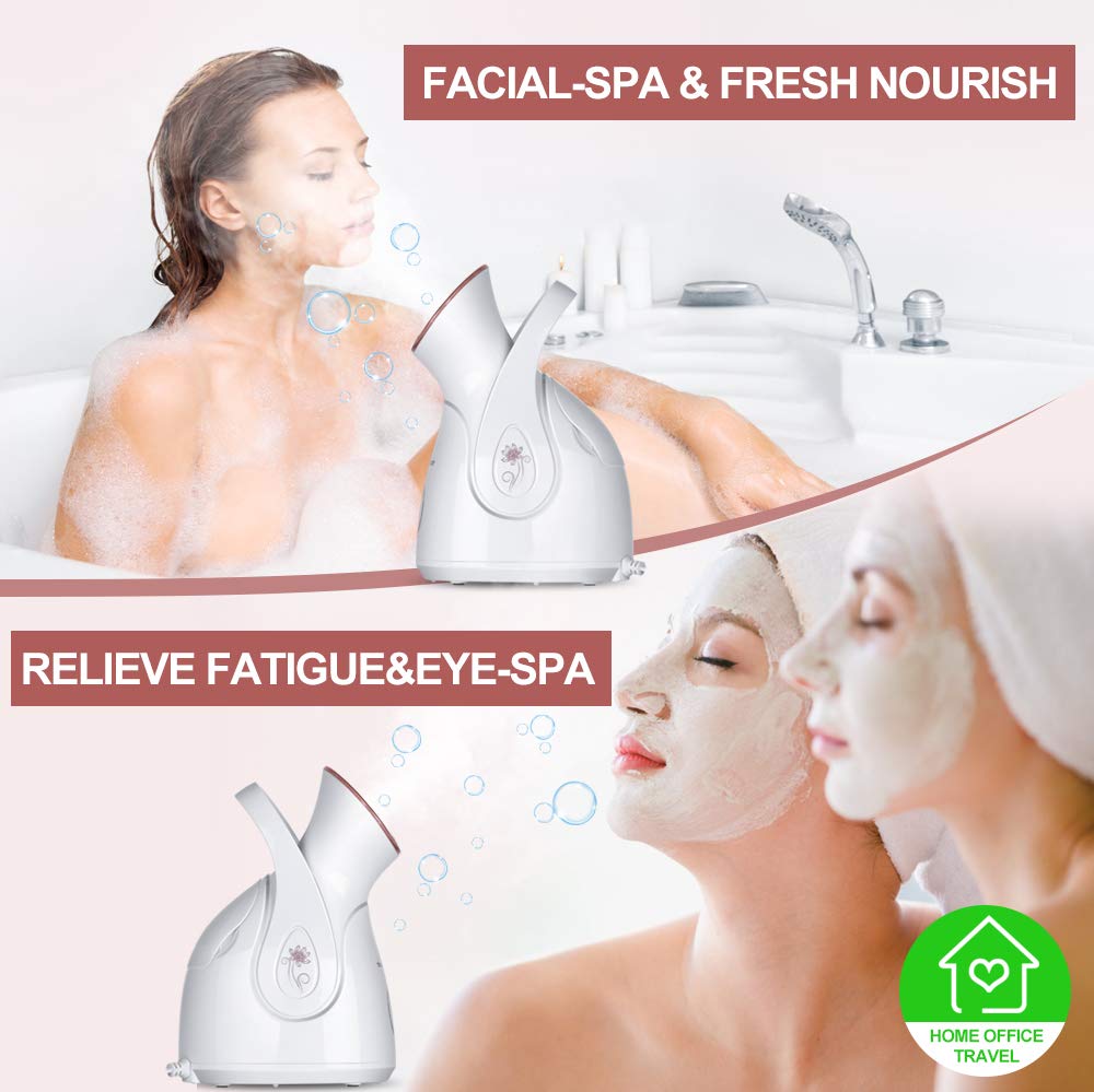 Amconsure Facial Steamer packaging with product details