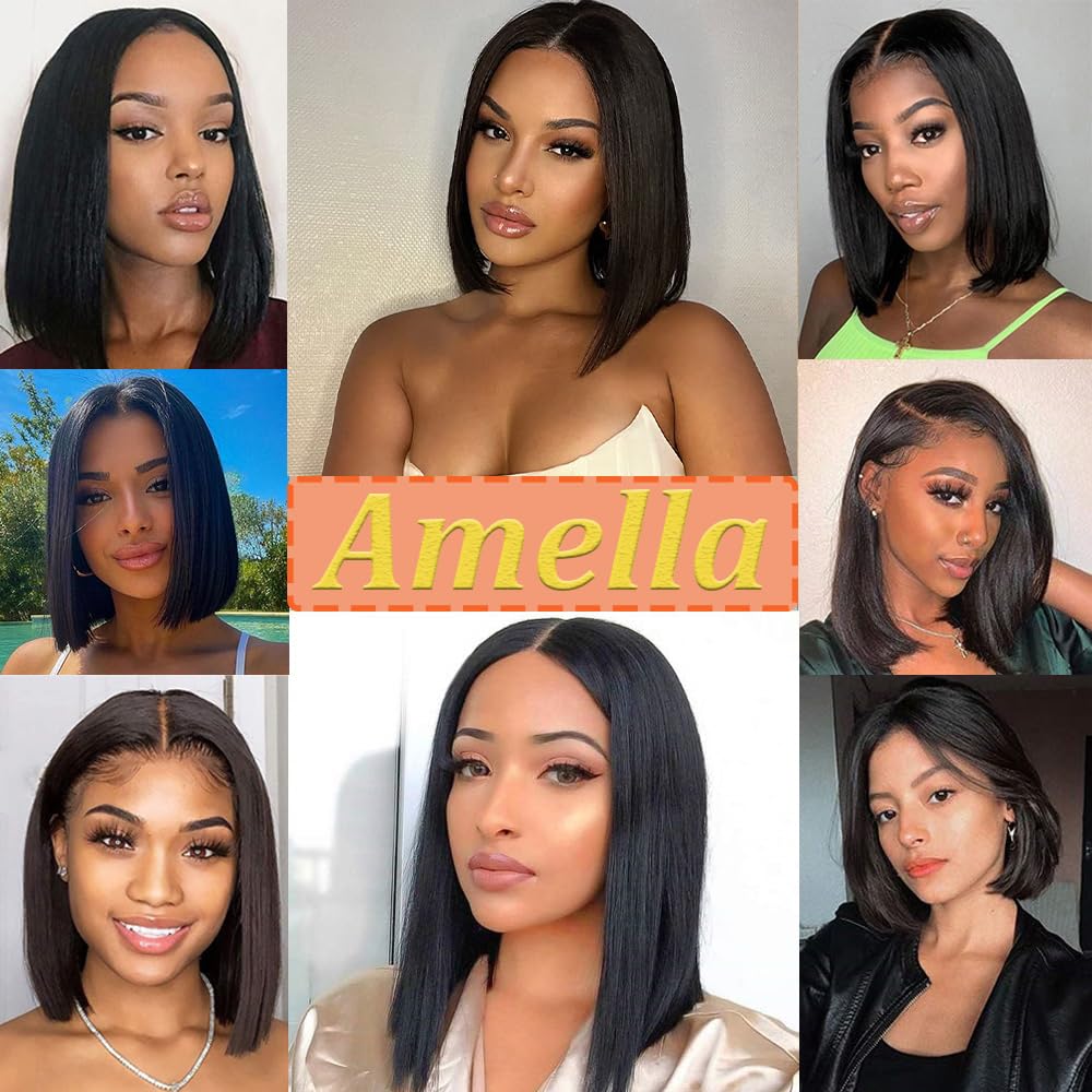 Amella U Part Wig packaging with product details