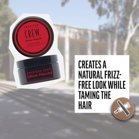 AMERICAN CREW Cream Pomade packaging side view