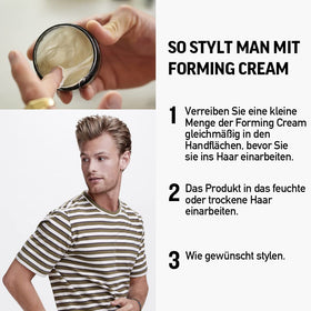 AMERICAN CREW Hair Forming Cream texture close-up