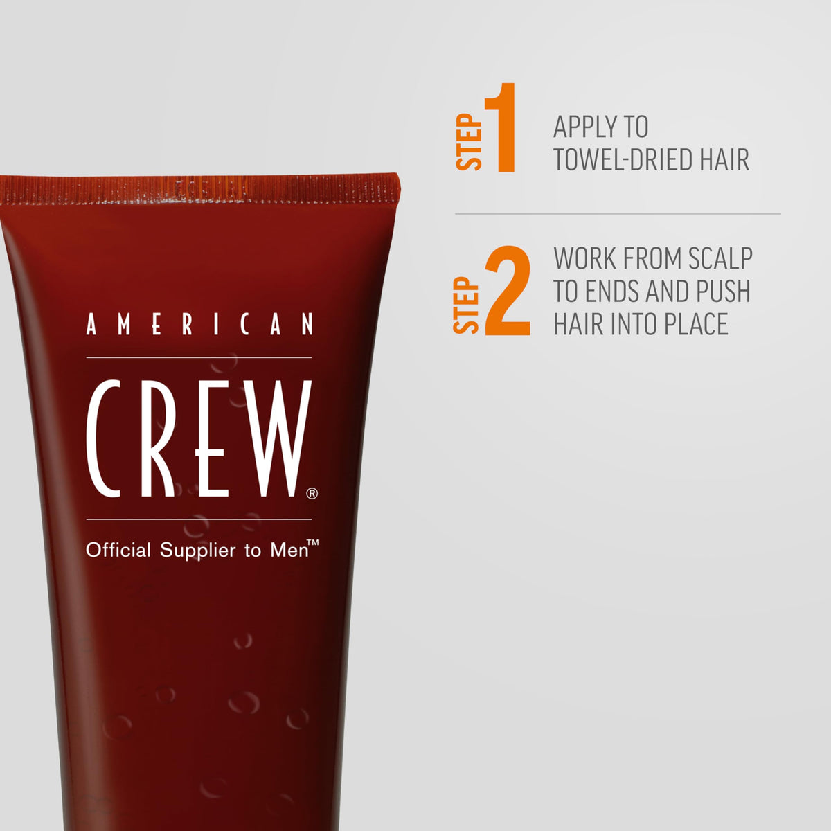 AMERICAN CREW Men's Styling Gel high shine finish