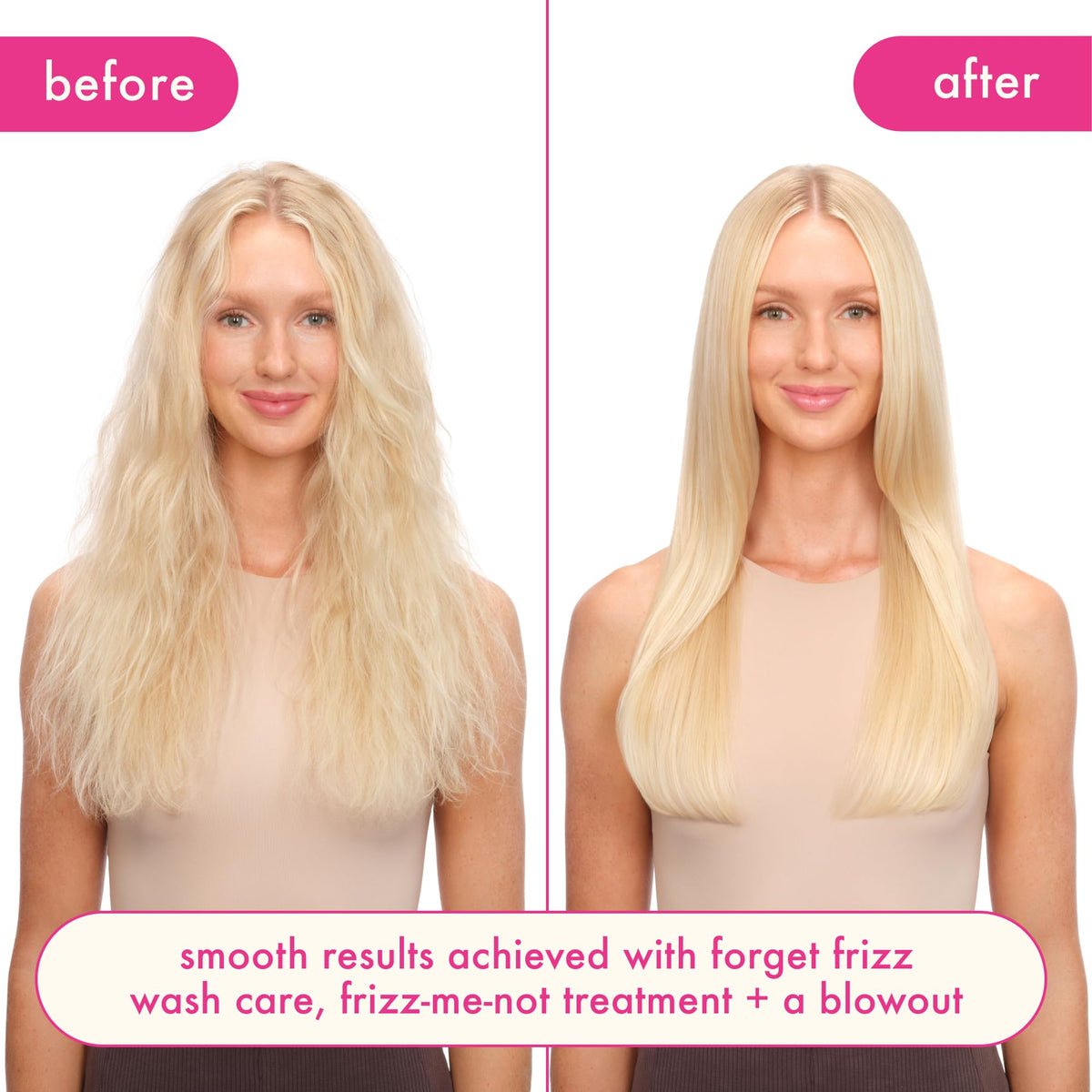 Amika Forget Frizz Anti-Frizz Shampoo 1000ml side view