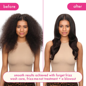 Amika Forget Frizz Anti-Frizz Shampoo 1000ml with pump