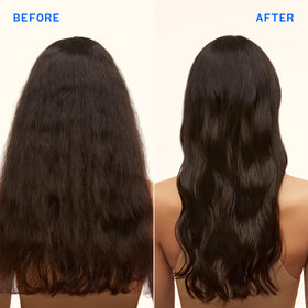 Amika Hydro Rush Conditioner showing product dimensions