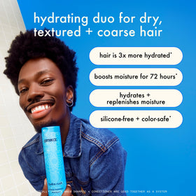 Amika Hydro Rush Intense Moisture Conditioner 1000ml back view