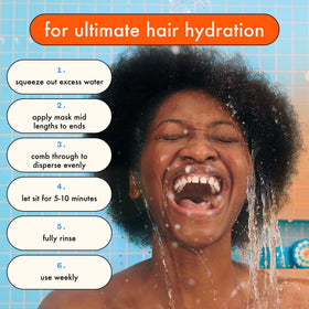 Amika Hydro Rush Intense Moisture Mask 250ml top view