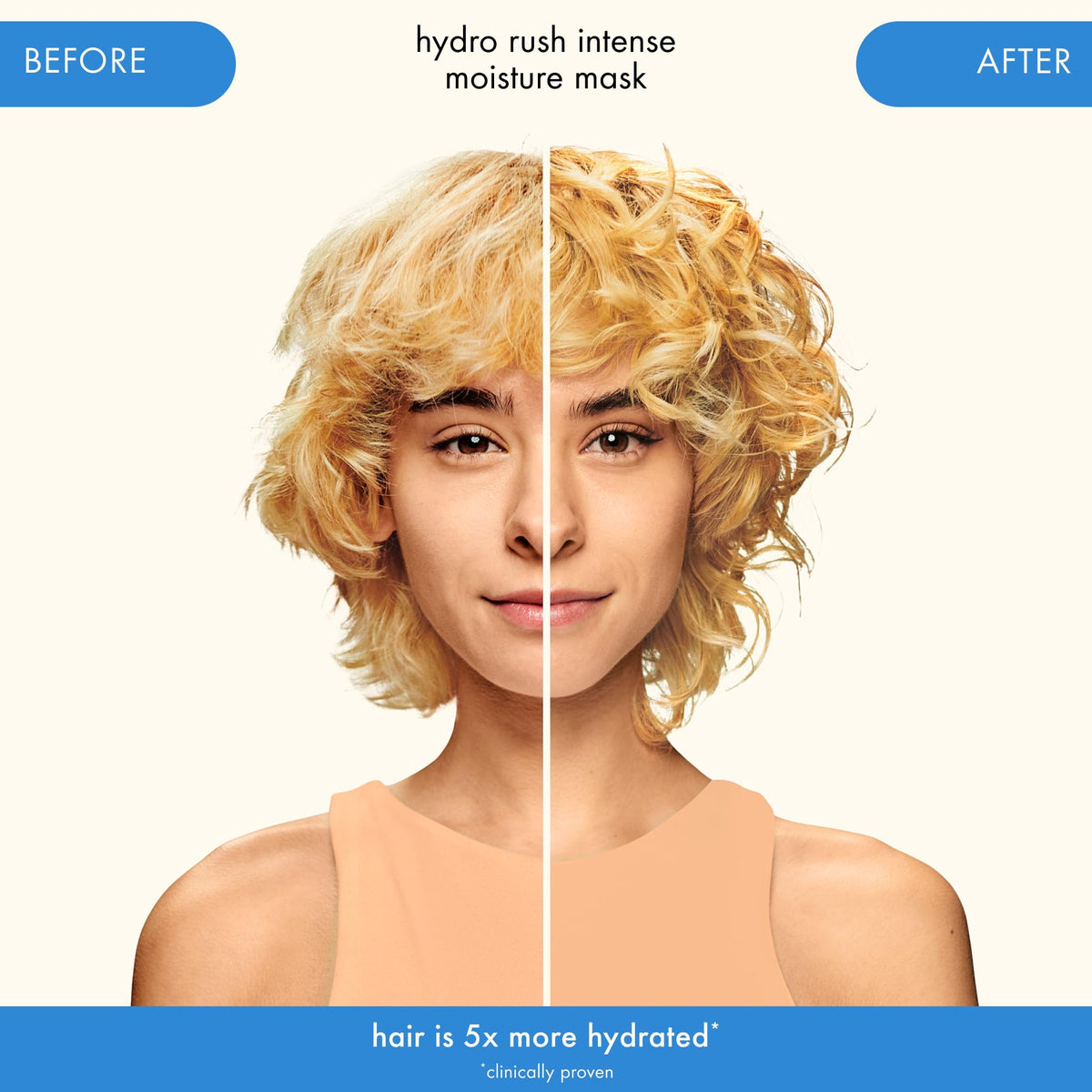 Amika Hydro Rush Intense Moisture Mask 250ml with ingredients