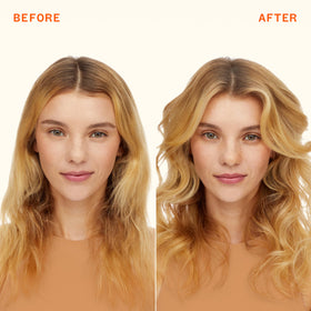 Amika Perk Up Dry Shampoo with hair styling tools