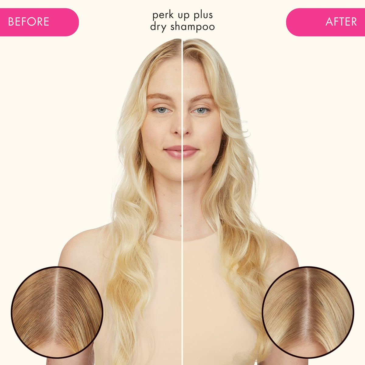 Amika Perk Up Plus Dry Shampoo 5.3oz back view