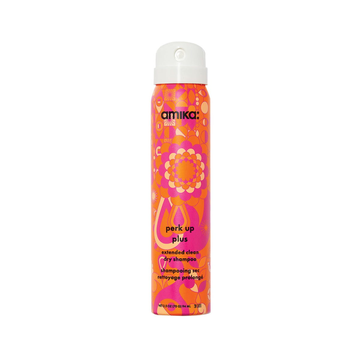 Amika Perk Up Plus Extended Clean Dry Shampoo 2.5oz front view