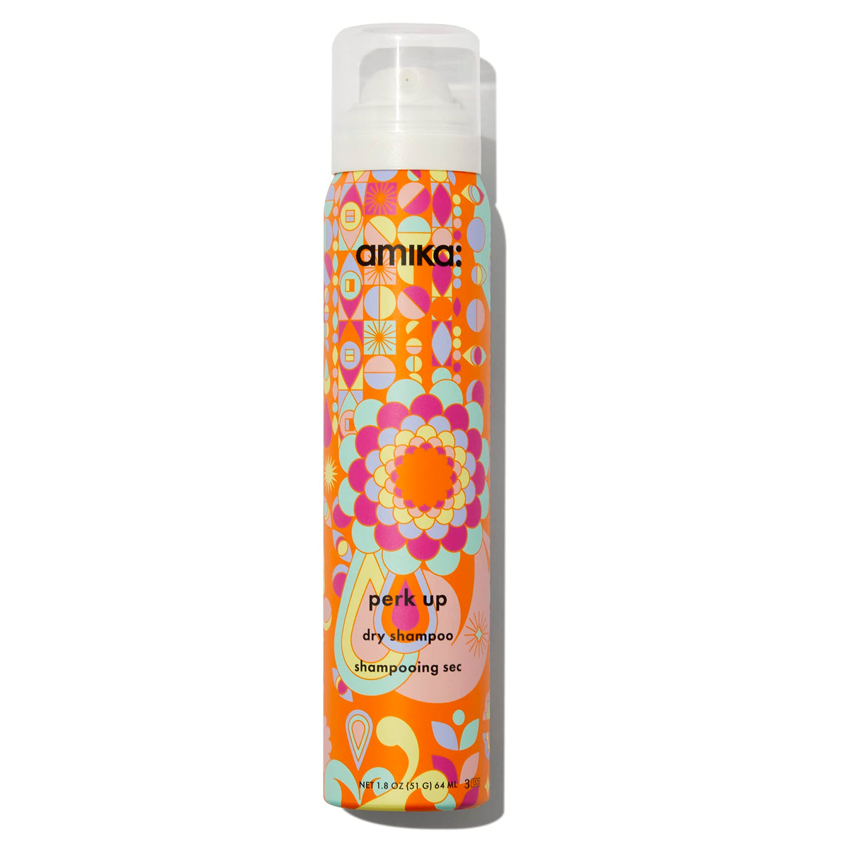 Amika Perk Up Talc-Free Dry Shampoo 1.8oz front view