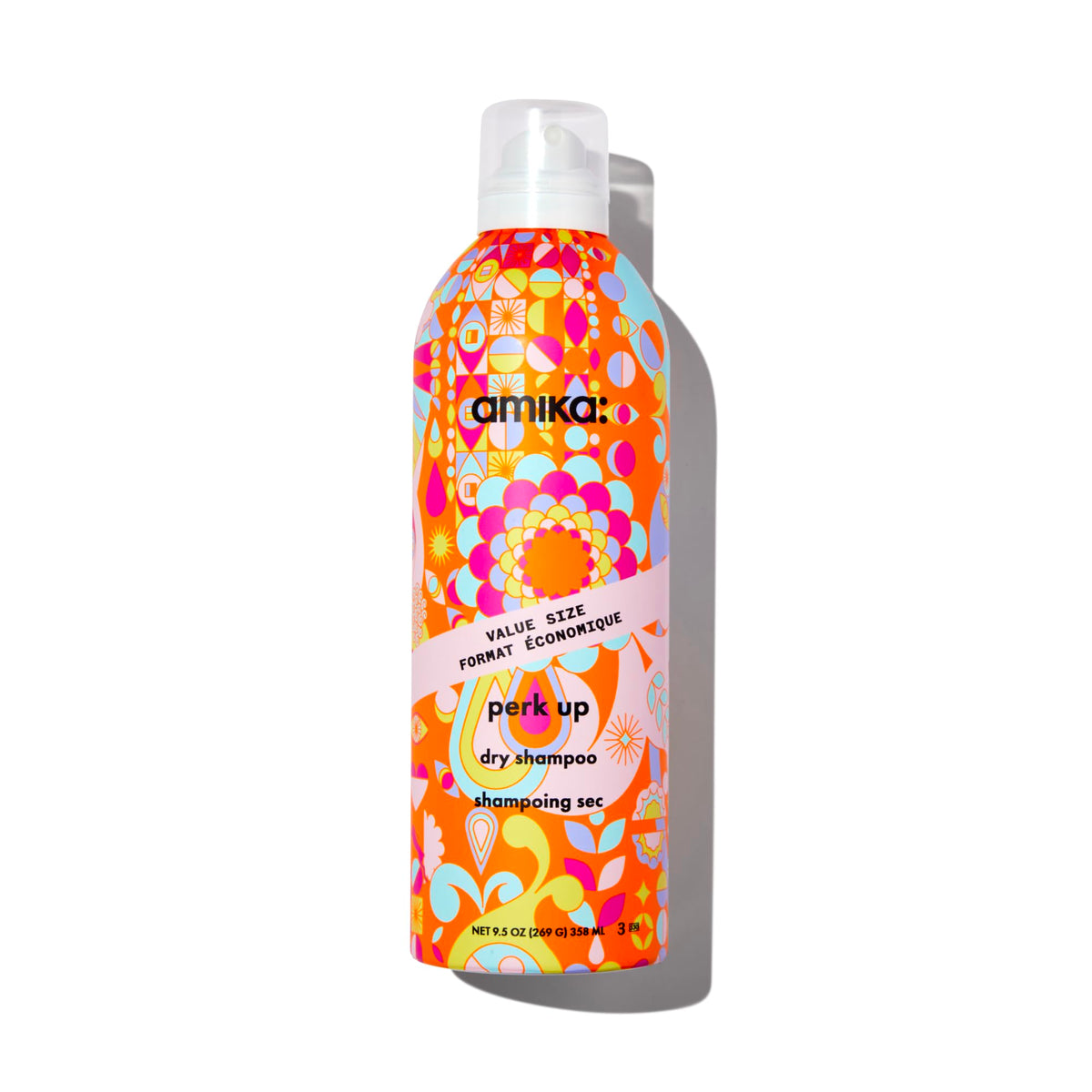Amika Perk Up Talc-Free Dry Shampoo 9.5oz front view