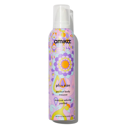Amika Plus Size Perfect Body Hair Mousse 290g front view