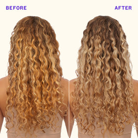 Amika shampoo texture on palm