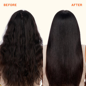 Amika Superfruit Star Hair Oil application on hair