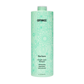 Amika The Kure Strength Repair Shampoo 1000ml front view
