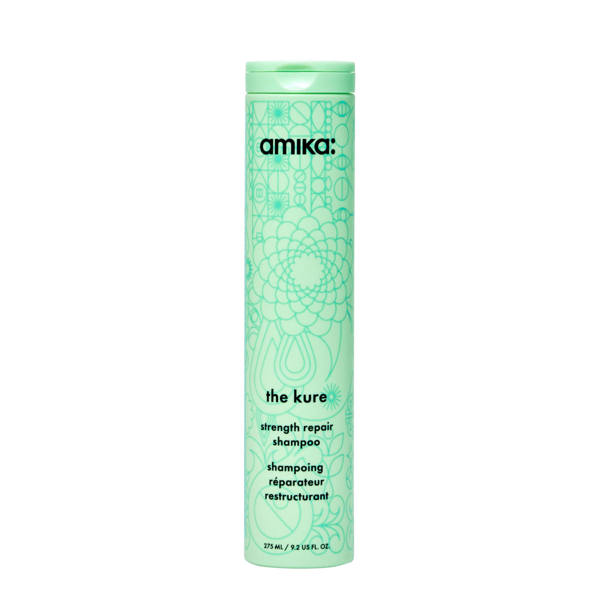Amika The Kure Strength Repair Shampoo 275ml front view
