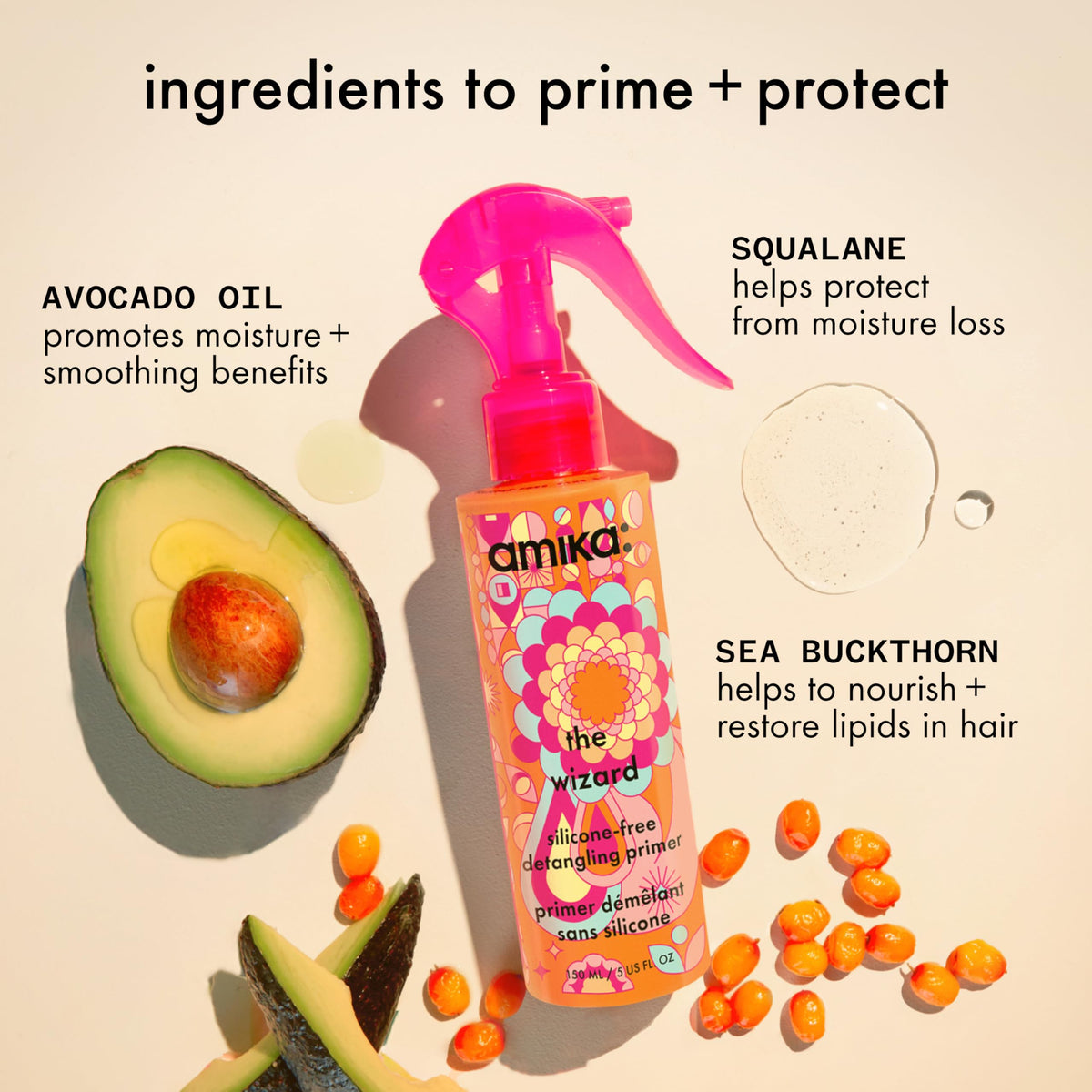 Amika The Wizard Primer with spray nozzle