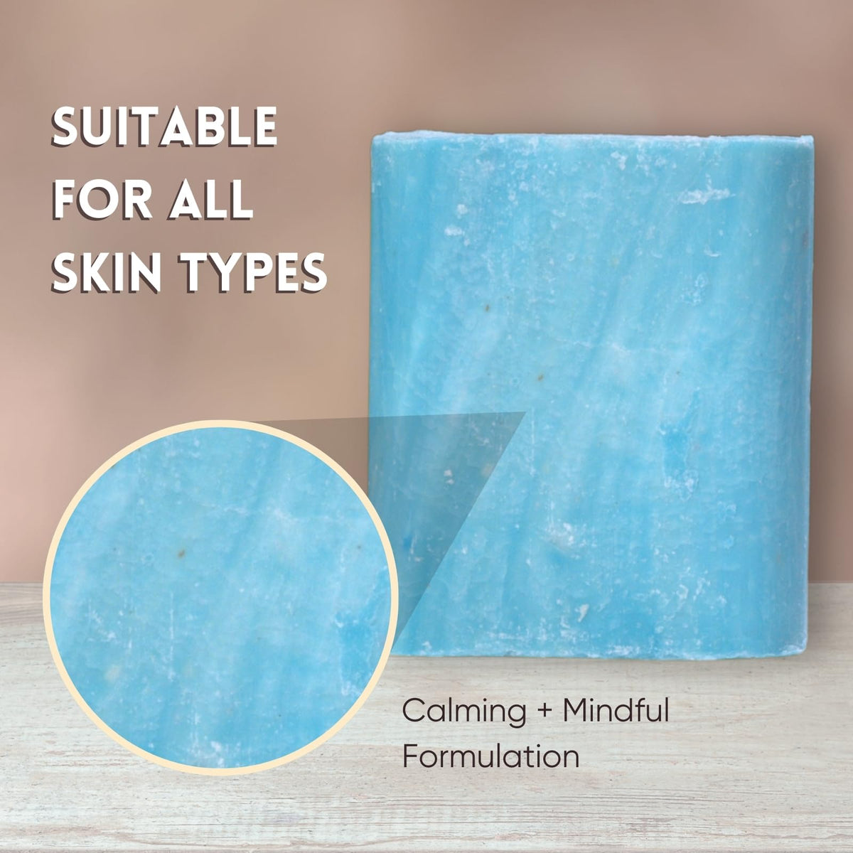Amish Farms soap bar lathering on hands