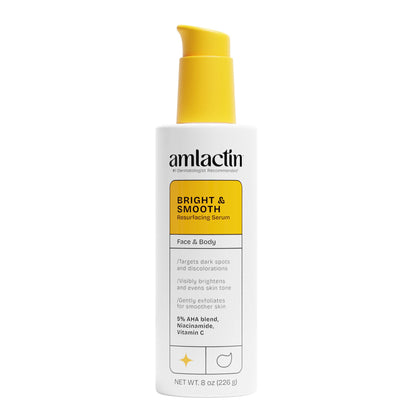 AmLactin Bright & Smooth Serum 8 oz front view
