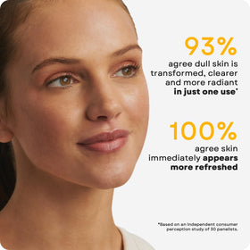 AmLactin Bright & Smooth Serum application on skin