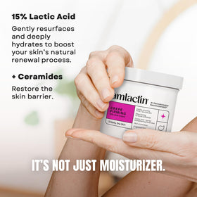 AmLactin Crepe Firming Body Cream packaging side view