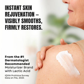 AmLactin Crepe Firming Body Cream with ingredients list