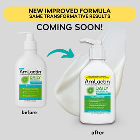 AmLactin Daily Nourish 5% Lotion 7.9 oz back view