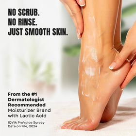 AmLactin Foot Repair Cream packaging with moisturizing socks